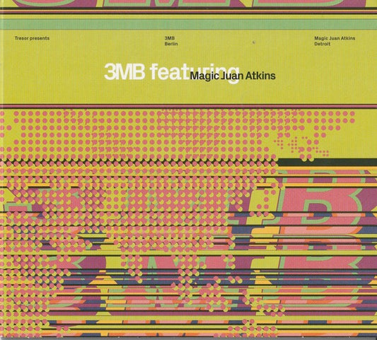 Image of Front Cover of 4314135C: CD - 3MB FEATURING MAGIC JUAN ATKINS, 3MB Featuring Magic Juan Atkins (Tresor; Tresor.009, 	Germany 2021 Reissue, Jewel Case)   VG+/VG+