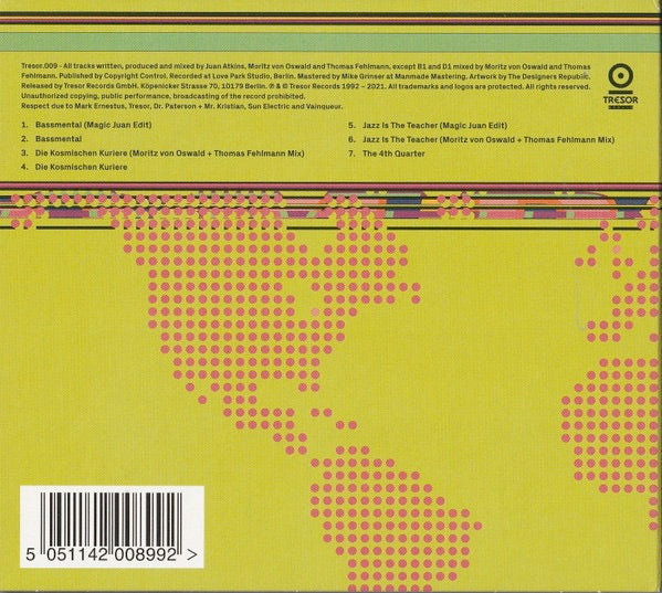 Image of Back Cover of 4314135C: CD - 3MB FEATURING MAGIC JUAN ATKINS, 3MB Featuring Magic Juan Atkins (Tresor; Tresor.009, 	Germany 2021 Reissue, Jewel Case)   VG+/VG+