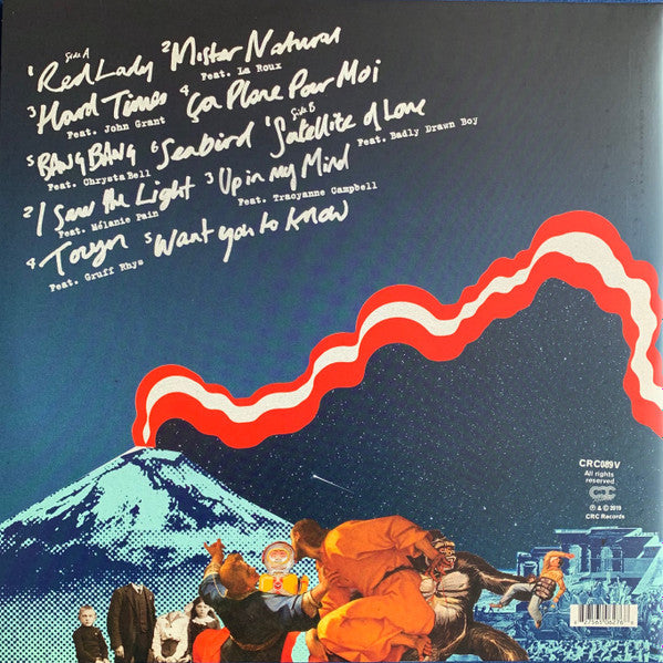 Image of Back Cover of 4344058S: LP - WHYTE HORSES, Hard Times (CRC Records; CRC89V, Europe 2019, Gatefold, Insert) Seal opened instore. Still in stickered shrinkwrap.  EX/EX