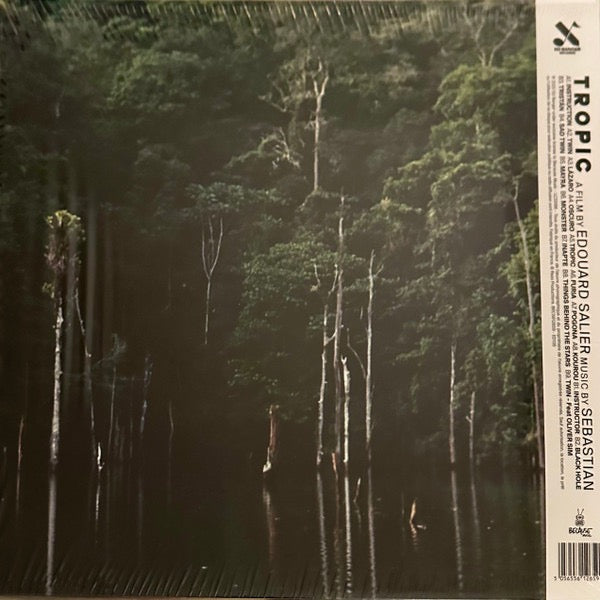 Image of Back Cover of 4314239C: LP - SEBASTIAN, Tropic (Original Motion Picture Soundtrack) (Ed Banger Records; ED135, France 2023, Inner, Green Fluorescent) Still In Stickered Shrinkwrap  EX/VG+