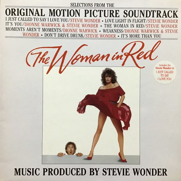 Image of Front Cover of 4314285C: LP - STEVIE WONDER, The Woman In Red (Selections From The Original Motion Picture Soundtrack) (Motown; ZL72285, Europe 1984, Gatefold) Nice copy throughout! Strong VG+  VG+/VG+