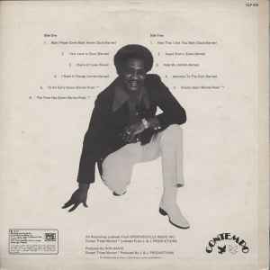 Image of Back Cover of 4324040E: LP - J. J. BARNES, The Groovesville Masters (Contempo; CLP 520, UK 1975, Laminated Sleeve) Lightest of marks. Strong VG+.  VG/VG+