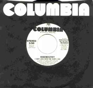 Image of Front Cover of 4324059E: 7" - KHEMISTRY, I Can't Lose With The Stuff I Use (Columbia; 38-03433, US 1982, Promo) Marks on vinyl.  /VG