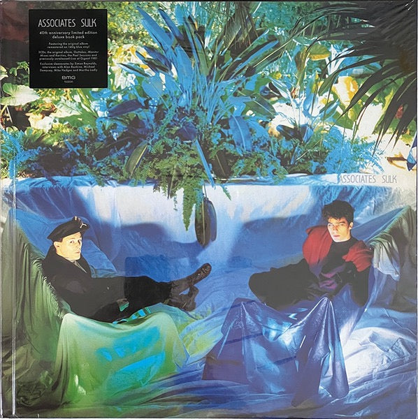 Image of Front Cover of 4344247S: LP - ASSOCIATES, Sulk (BMG; ASCBOOK1, Worldwide 2022, Book Sleeve, Inner & Insert, Blue Vinyl, 2xCD, Deluxe Edition, Remastered) SEALED  EX/EX