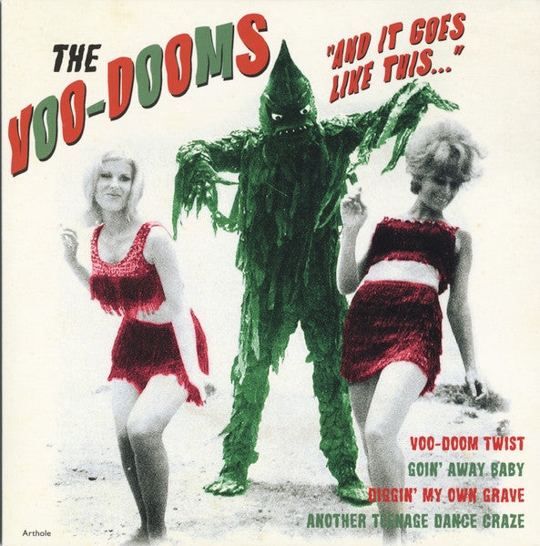 Image of Front Cover of 4314323C: 7" - THE VOO-DOOMS, And It Goes Like This... (Spinout Nuggets; SN006, UK 2019, Flipback Sleeve, With Insert, Numbered, Limited Edition Green Vinyl) No.097/500.  VG+/VG+