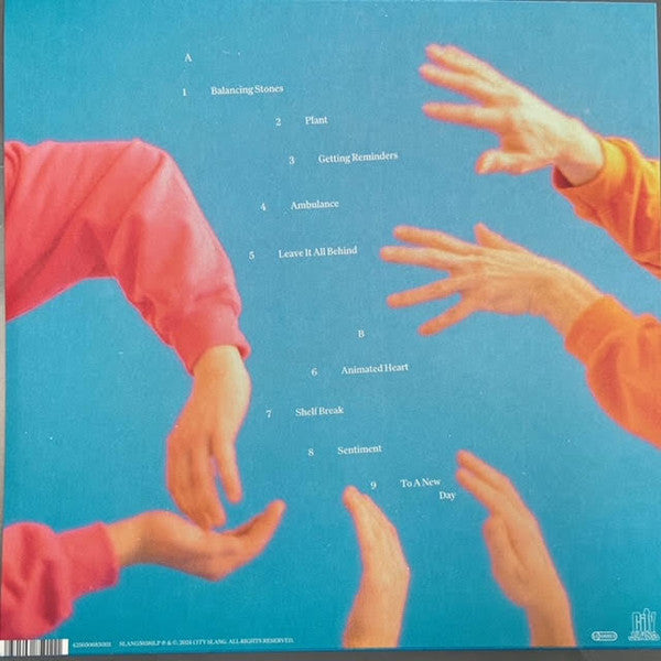 Image of Back Cover of 4344254S: LP - EFTERKLANG, Things We Have In Common (City Slang; SLANG50581LP, UK, Europe & US 2024, Blue [Sky Blue] vinyl) Opened Instore  EX/EX