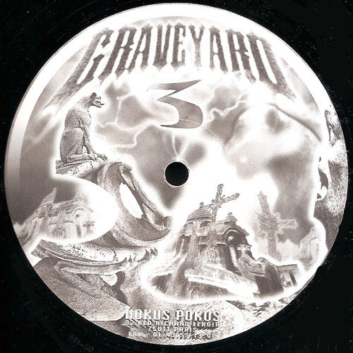 Image of Back Cover of 4324129E: 12" - ALCHIMYST, Graveyard 3 (Graveyard; GY 03, France 2000, Stickered Sleeve) Generic Sleeve  /VG