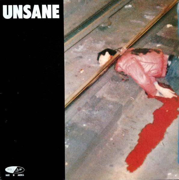 Image of Front Cover of 4324194E: LP - UNSANE, Unsane (Matador ; OLE 009-1, US 1991) Lovely Copy  VG+/EX