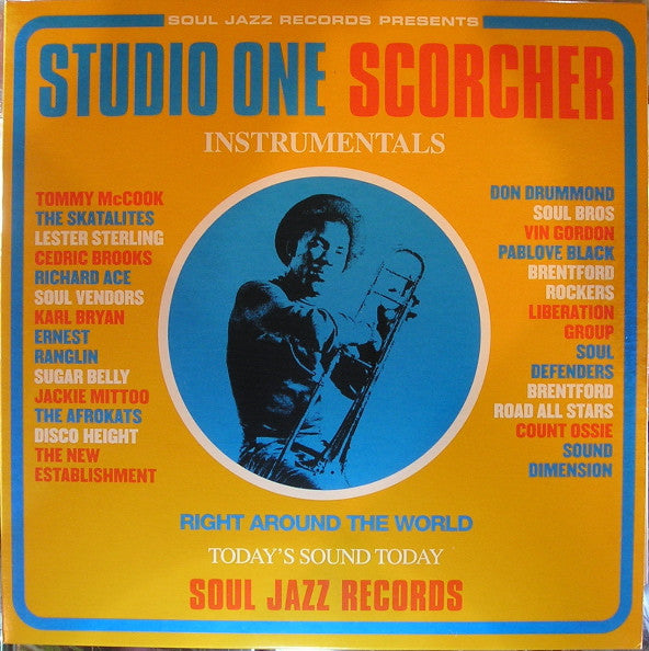 Image of Front Cover of 4344324S: 3xLP - VARIOUS, Studio One Scorcher (Soul Jazz Records; SJR LP67, UK 2002, Single Sleeve, 3 Inners, no insert) Still In Shrinkwrap  VG+/VG+