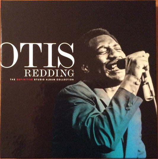 Image of Front Cover of 4344332S: 7xLP - OTIS REDDING, The Definitive Studio Album Collection (Rhino Records; R1 563422, USA, Canada & Europe 2017, Box Set, 7 inners, Mono) Some creasing/scratching to box. Ringwear to inner picture sleeves. Most records strong VG+, a couple have at most 2 hairline marks.  VG/VG+