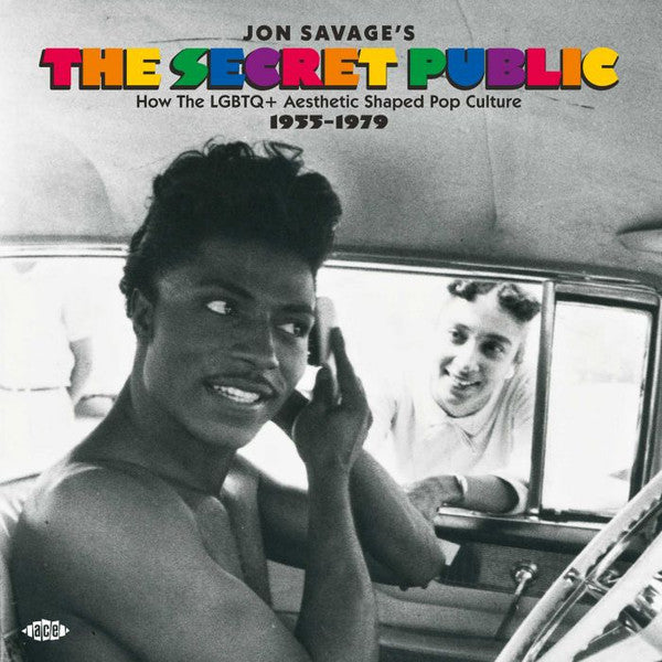 Image of Front Cover of 4354179S: CD - JON SAVAGE, Jon Savage's The Secret Public: How The LGBTQ+ Aesthetic Shaped Pop Culture 1955 - 1979 (Ace; CDTOP2 1647, UK 2024, Triple Digipak, Booklet)   VG+/VG+