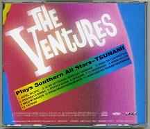 Image of Back Cover of 4334104E: CD - THE VENTURES, Plays Southern All Stars~TSUNAMI (M & I; MYCV-30093, Japan 2001, Jewel Case, Booklet) No obi strip  VG+/VG+