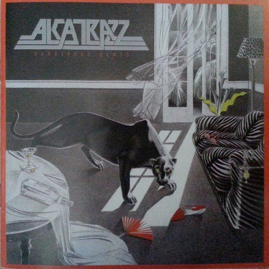 Image of Front Cover of 4314454C: CD - ALCATRAZZ, Dangerous Games (HNE Recordings Ltd; HNECD066, Europe 2016 Reissue, Jewel Case)   VG+/VG+