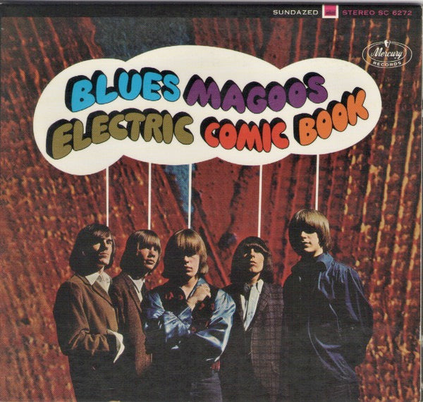 Image of Front Cover of 4314468C: CD - BLUES MAGOOS, Electric Comic Book (Sundazed Music; SC 6272, US 2011 Reissue, Card Sleeve)   VG+/VG+