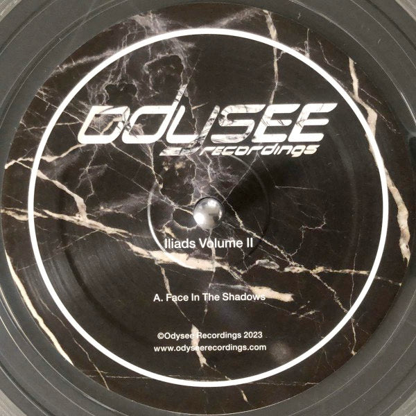 Image of Front Cover of 4314502C: 12" - ANDY ODYSEE, Iliads Volume 2 (Odysee Records; ODYIL002, UK 2023, Clear Vinyl)   /VG+