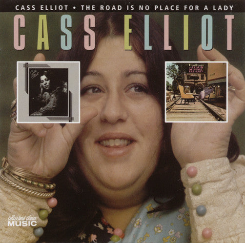 Image of Front Cover of 4334155E: CD - CASS ELLIOT, Cass Elliot / The Road Is No Place For A Lady (Collectors' Choice Music; CCM-2043, US , Jewel Case)   VG+/VG