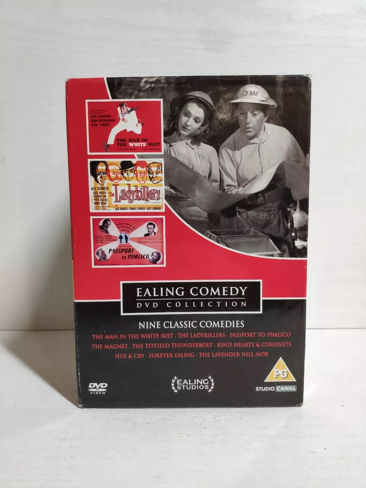 Image of Front Cover of 4434005E: 9xDVD - STANLEY HOLLOWAY, JACK WARNER, Ealing Comedy Collection (Studio Canal; , UK , Box Set)   G+/M