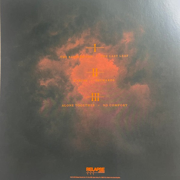 Image of Back Cover of 2xLP - VG+/EX - MONOLORD, No Comfort (Relapse Records; RR7430, US 2023 Reissue, Gatefold, Custom Color Twist Vinyl), ,  - 2646233S