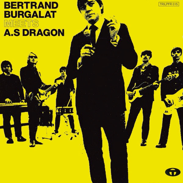 Image of Front Cover of 4414126C: 2xLP - BERTRAND BURGALAT MEETS A.S DRAGON, Bertrand Burgalat Meets A.S Dragon (Tricatel; album 15, France 2002) Strong VG to vinyl - lightest marks only. Nice copy all round.  VG/VG