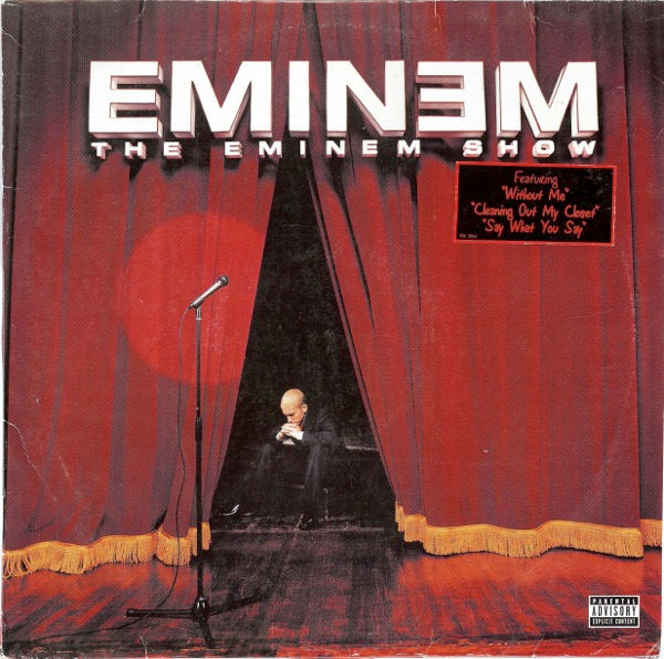 Image of Front Cover of 2xLP - G+/G+ - EMINEM, Eminem Show (Aftermath; 493 290-1, Europe 2002, Insert), Lots of hairline and light marks, plays VG.,  - 3446369S