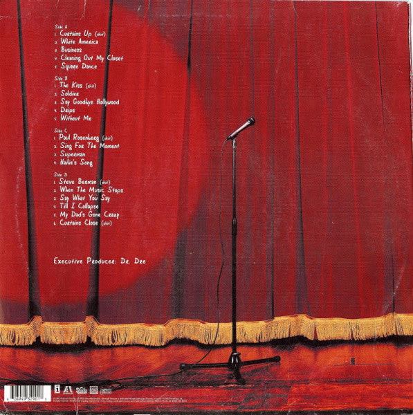 Image of Back Cover of 2xLP - G+/G+ - EMINEM, Eminem Show (Aftermath; 493 290-1, Europe 2002, Insert), Lots of hairline and light marks, plays VG.,  - 3446369S
