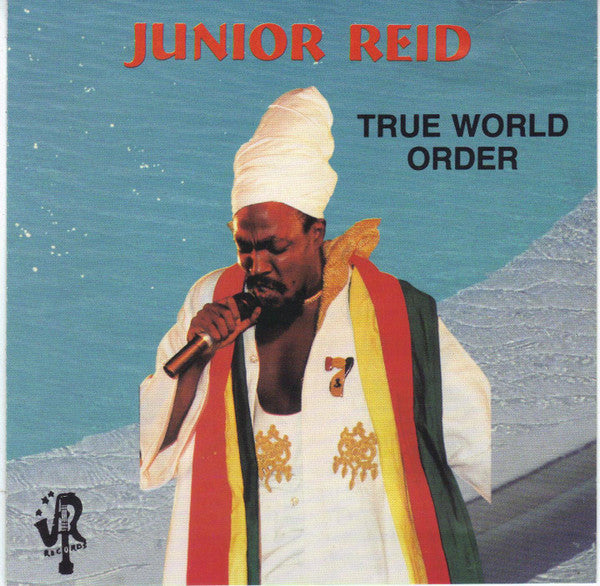 Image of Front Cover of 4454038S: CD - JUNIOR REID, True World Order (J.R. Productions; JRCD1007, Jamaica )   VG+/VG+