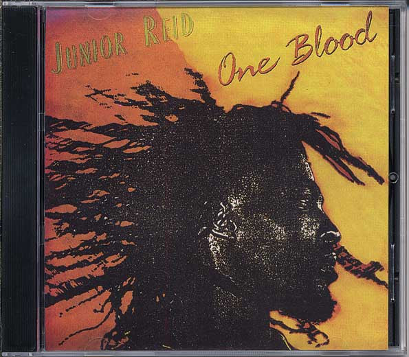 Image of Front Cover of 4454040S: CD - JUNIOR REID, One Blood (J.R. Productions; IR MUSIC 001, Jamaica )   VG+/VG+