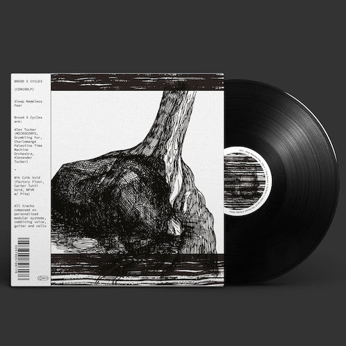 Image of Front Cover of LP - VG+/VG+ - BROOD X CYCLES, Sleep Nameless Fear (The state51 Conspiracy; CON200LP, UK 2022, No Obi), ,  - 2346226S