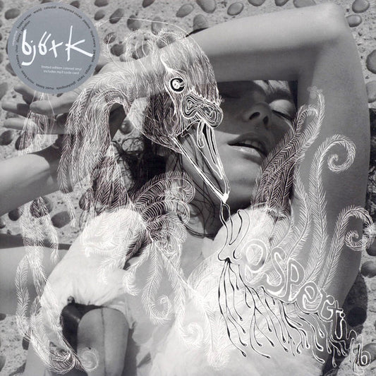 Image of Front Cover of 2xLP - VG+/EX - BJORK, Vespertine (One Little Indian; TPLP101LTD, UK 2015 Reissue, Gatefold, 2 Die Cut Inners, Hype Sticker On Sleeve, White Vinyl, Limited Edition), Seal opened instore, still in hype stickered shrinkwrap. Staining on hype sticker. Bottom right corner very slightly bumped.,  - 3426170E
