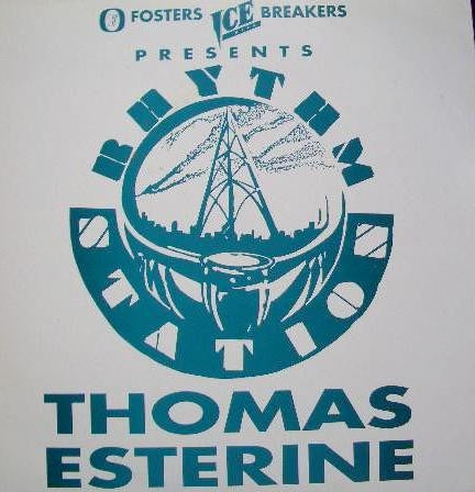 Image of Front Cover of 0416017C: 12" - THOMAS ESTERINE, What You Feel (Fosters Ice; ICE 1008, UK 1995, Picture Sleeve) Lovely Copy  VG+/VG+