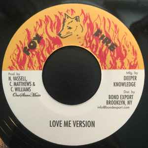 Image of Back Cover of 4414115C: 7" - TREVOR BYFIELD, Tell Me That You Love Me (Fox Fire; DKR-103, US 2012 Reissue)   /VG