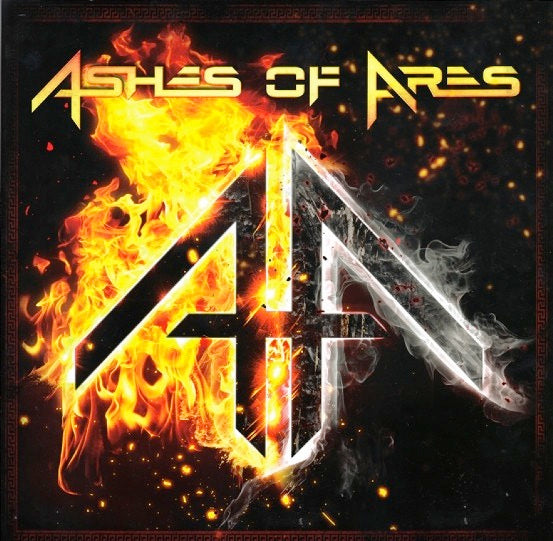 Image of Front Cover of 4414099C: 2xLP - ASHES OF ARES, Ashes Of Ares (Nuclear Blast; NB 3116-1, 	 2013, Gatefold, 2 Inserts, Poster, Red Vinyl) Opened Instore - hype sticker incorrectly states red vinyl  EX/EX