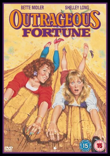 Image of Front Cover of 4414245C: DVD - ARTHUR HILLER, Outrageous Fortune (Touchstone; Z1BBED881112, UK 2004 Reissue)   VG/VG+