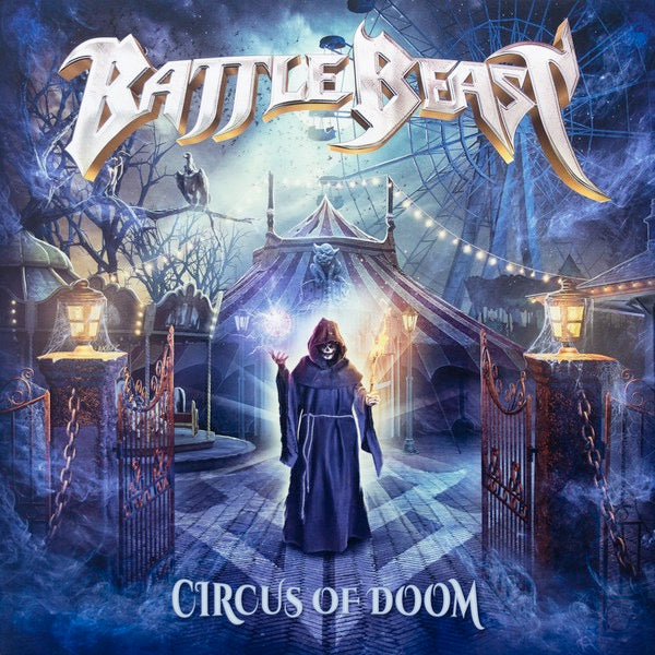 Image of Front Cover of 4414276C: 2xLP - BATTLE BEAST, Circus Of Doom (Nuclear Blast; 62221, USA & Europe 2022, Gatefold) Opened Instore  EX/EX