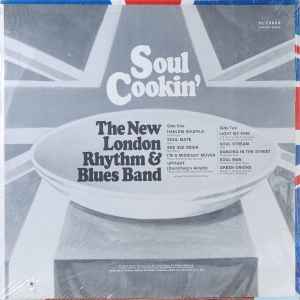 Image of Back Cover of 4424227E: LP - THE NEW LONDON RHYTHM & BLUES BAND, Soul Cookin' (Vocalion; VL 73880, US 1969, Card Sleeve) Marks on vinyl - Plays well. Wear to sleeve with ringwear & tape at edge.  G+/G+