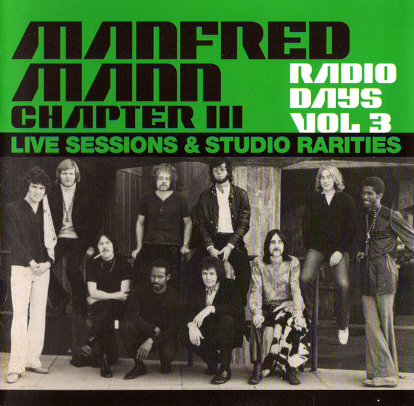 Image of Front Cover of 2xCD - VG+/VG+ - MANFRED MANN CHAPTER III, Radio Days Vol 3 (Live Sessions & Studio Rarities) (East Central One Limited; RADCD3, Europe 2019, Jewel Case, Booklet), ,  - 3336068E