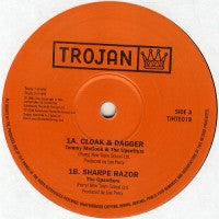 Image of Front Cover of 4414368C: 10" - VARIOUS ARTISTS, Cloak & Dagger (Trojan Records; TJHTE019, UK 2004, Company Sleeve) Light marks only, plays fine. In company sleeve.  VG+/VG