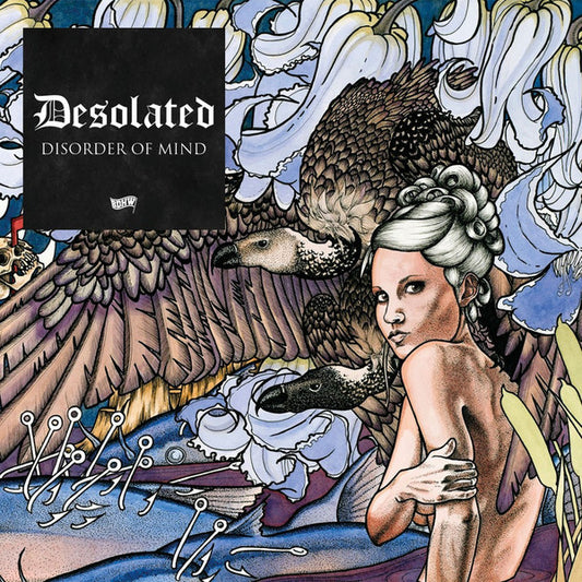 Image of Front Cover of 4444297S: LP - DESOLATED, Disorder Of Mind (Desolated Inc; none, UK 2013, Gatefold, Brown w/ Black Splatter) Edge Wear  VG+/VG+