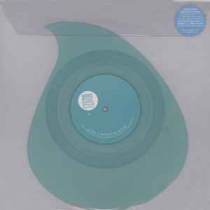 Image of Front Cover of 4424263E: 7" - QUANTIC & ALICE RUSSELL WITH THE COMBO B RBARO, I'd Cry / Here Again (Tru Thoughts; TRU275, UK 2013, Clear Plastic Sleeve With Card Inner, Teardrop Shape, Limited Edition, Translucent Aqua) Strong VG  VG+/VG