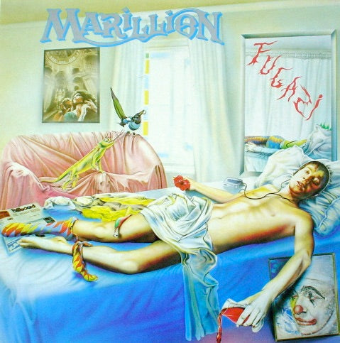 Image of Front Cover of 4414345C: LP - MARILLION, Fugazi (Fame; FA 3196, UK 1988 Reissue, Gatefold) Strong VG  VG+/VG