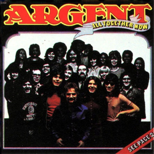 Image of Front Cover of 4414378C: LP - ARGENT, All Together Now (Epic; EPC 64962, UK 1972, Inside Loading Gatefold Sleeve, Booklet)   VG/VG