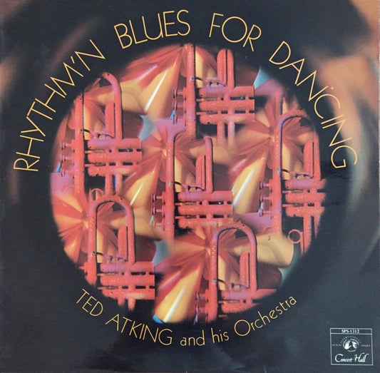 Image of Front Cover of LP - VG/VG+ - TED ATKING AND HIS ORCHESTRA, Rhythm'n Blues For Dancing (Varieton; SPS-1312, France 1970s, Laminated Sleeve), Light edge wear. ,  - 3046146S