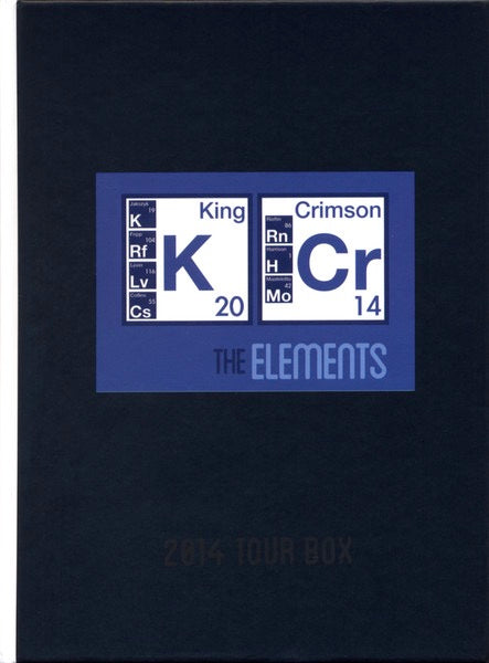 Image of Front Cover of 4414484C: 2xCD - KING CRIMSON, The Elements (2014 Tour Box) (Discipline Global Mobile; KCTB14,  2014, Box Set, Booklet)   VG/VG