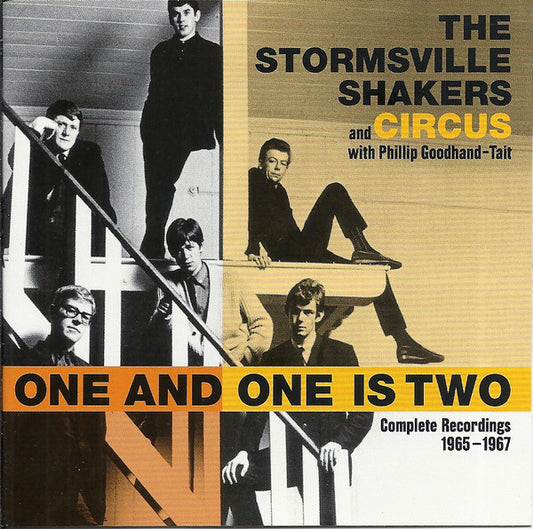 Image of Front Cover of 4534003E: CD - THE STORMSVILLE SHAKERS AND CIRCUS (11) WITH PHILLIP GOODHAND-TAIT, One And One Is Two (Complete Recordings 1965-1967) (RPM Records; RETRO967, UK 2015, Jewel Case, Booklet)   VG+/EX