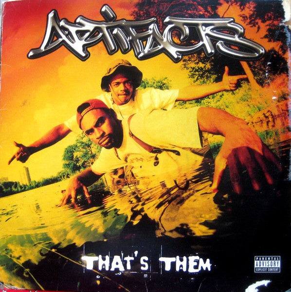 Image of Front Cover of 4944027S: 2xLP - ARTIFACTS, That's Them (Big Beat; 92753-1, US 1997, Insert) Edge and Ring Wear  VG/VG