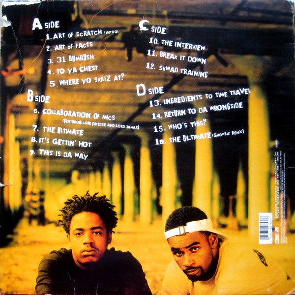 Image of Back Cover of 4944027S: 2xLP - ARTIFACTS, That's Them (Big Beat; 92753-1, US 1997, Insert) Edge and Ring Wear  VG/VG