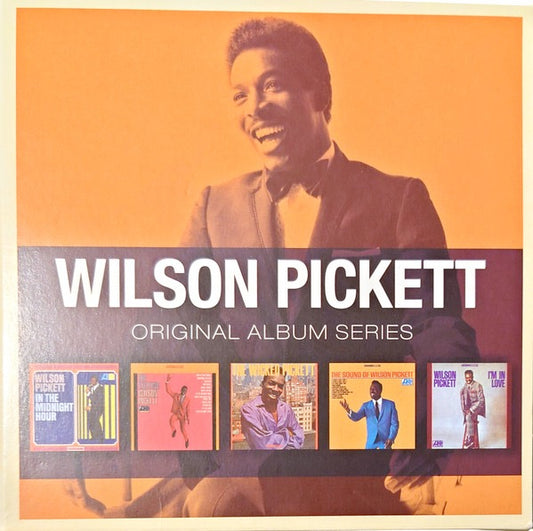 Image of Front Cover of 4514027C: 5xCD - WILSON PICKETT, Original Album Series (Atlantic; 8122 79837 7, Europe 2010 Reissue, Card Sleeve)   VG/VG+