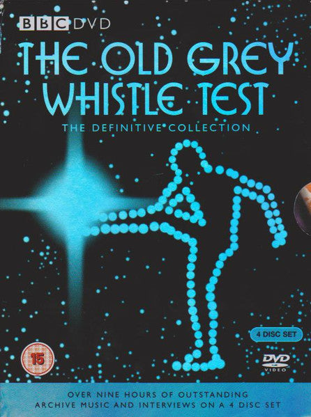 Image of Front Cover of 4534019E: 4xDVD - VARIOUS, The Old Grey Whistle Test (The Definitive Collection) (BBC; BBCDVD1867, UK 2005, Box Set)   VG+/VG+