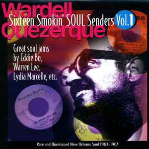 Image of Front Cover of 4524004E: LP - WARDELL  QUEZERQUE, Sixteen Smokin' Soul Senders Vol 1 (Soul-Tay-Shus; STS LP 0037, US 2002)   VG/VG