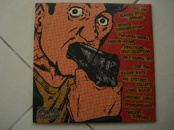 Image of Back Cover of 4524063E: LP - VIOLENT STREAKS, Violent Streaks (Wanda Records; WR0163, Germany 2023, Insert)   EX/EX